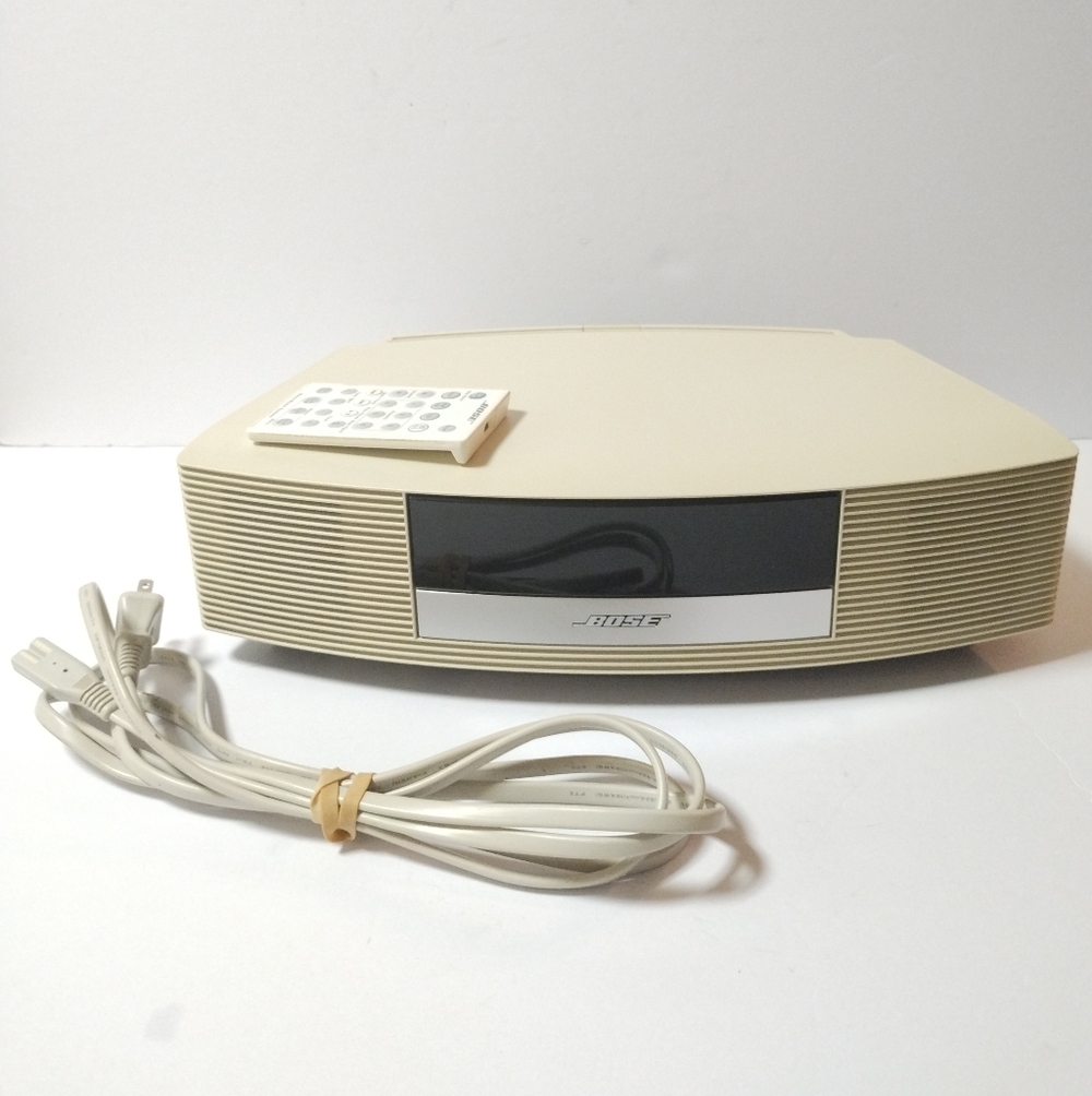 VTG Bose Wave Radio II AM/FM Aux In Alarm Clock Radio Remote Power Cord No CD